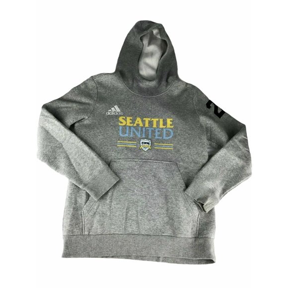 Adidas Sweatshirt Gray Seattle United Soccer L